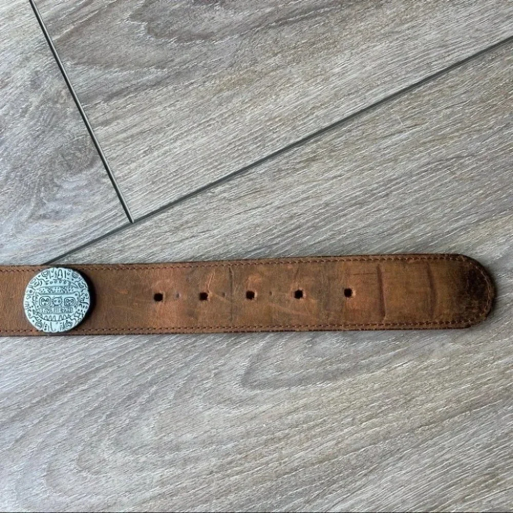 Vintage Kudos Boho Western Leather Belt